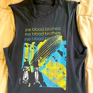 Blood Brothers Blimp on Fire